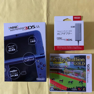 ニンテンドー3DS(ニンテンドー3DS)のニクオ様専用 Newニンテンドー3DS LLとACアダプターのセット(家庭用ゲーム機本体)