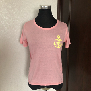 Tシャツ　レディース　ピンク(Tシャツ(半袖/袖なし))