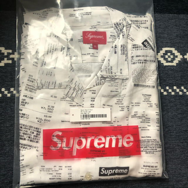 Supreme Receipts Rayon S/S Shirt