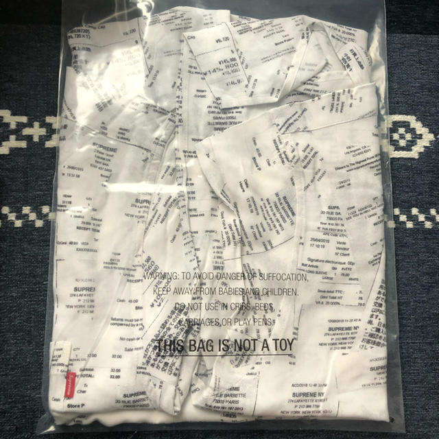 Supreme Receipts Rayon S/S Shirt | www.jarussi.com.br