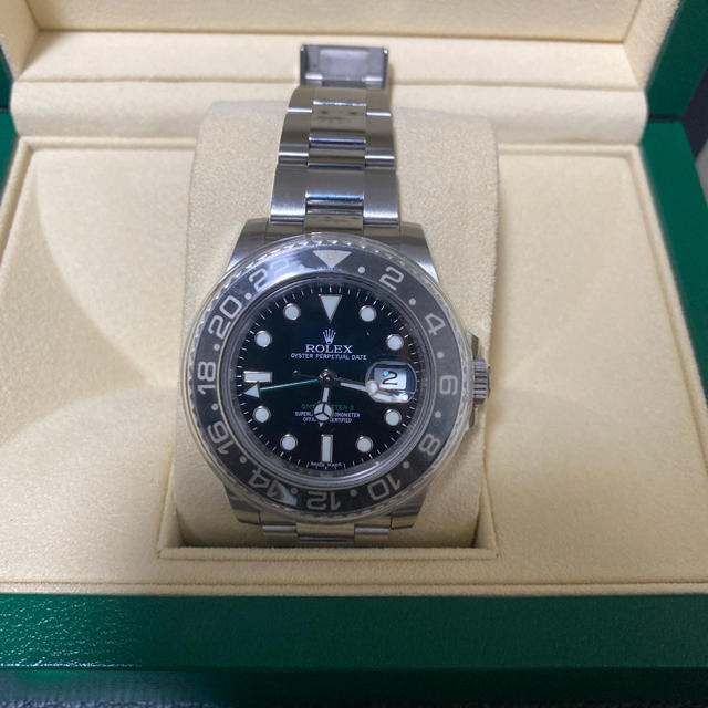 ROLEX GMT マスター 2 黒黒　Ref. 116710LN