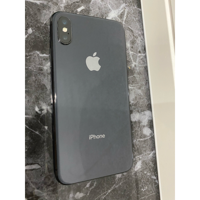 フローラル iPhone X ブラックグレー 256G - crumiller.com
