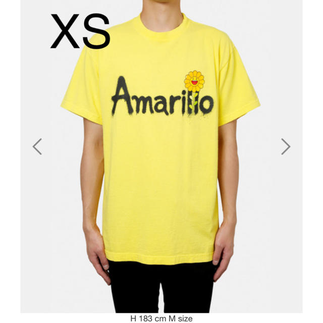 J・バルヴィン x 村上 隆 AMARILLO SPRAY PAINT TEE