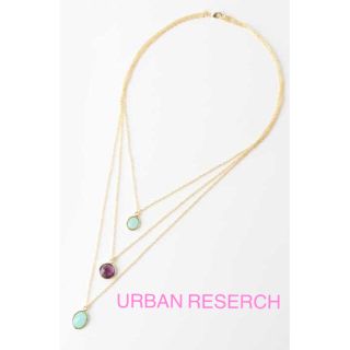 アーバンリサーチ(URBAN RESEARCH)の【URBAN RESERCH】EMRUSA JEWELLERS 3連ネックレス(ネックレス)