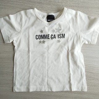 コムサイズム(COMME CA ISM)のCOMME CA ISM  白T☆サイズ90(Tシャツ/カットソー)
