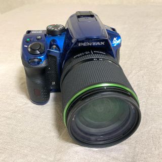 ペンタックス(PENTAX)のジャンク品PENTAX（ペンタックス）K-30 18-185 WRキット ブルー(デジタル一眼)