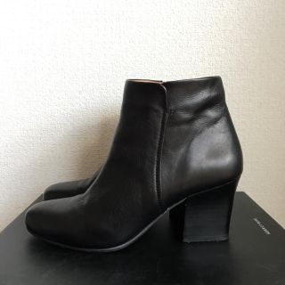 アダムエロぺ(Adam et Rope')の【美品】ADAM ET ROPE ショートブーツ　レザー本革アダムエロペ  37(ブーツ)