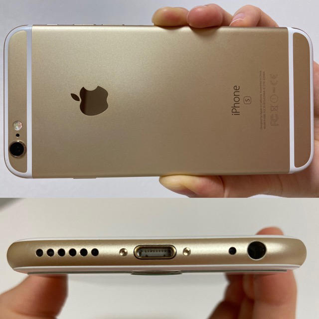 iPhone 6s 32GB 本体 ゴールド SIMフリーなしネットワーク利用制限