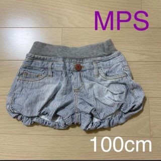 エムピーエス(MPS)の【値下げ】MPS Right-on◆デニムショートパンツ◆100cm(パンツ/スパッツ)