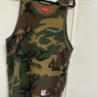 シュプリーム(Supreme)のシュプリーム　迷彩柄タンクトップ(タンクトップ)