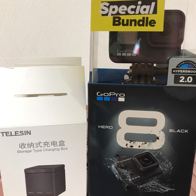 開封済み　正規品gopro hero8 special bundle おまけ付き