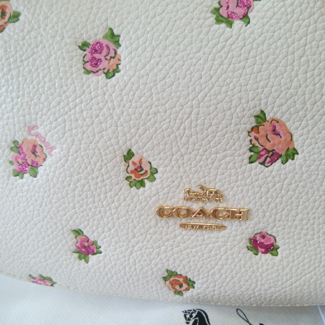 COACH(コーチ)のあずきLOVE様専用【新品未使用品】COACH 2ウェイバッグ 花柄 レディースのバッグ(ショルダーバッグ)の商品写真