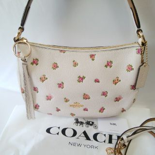 コーチ(COACH)のあずきLOVE様専用【新品未使用品】COACH 2ウェイバッグ 花柄(ショルダーバッグ)