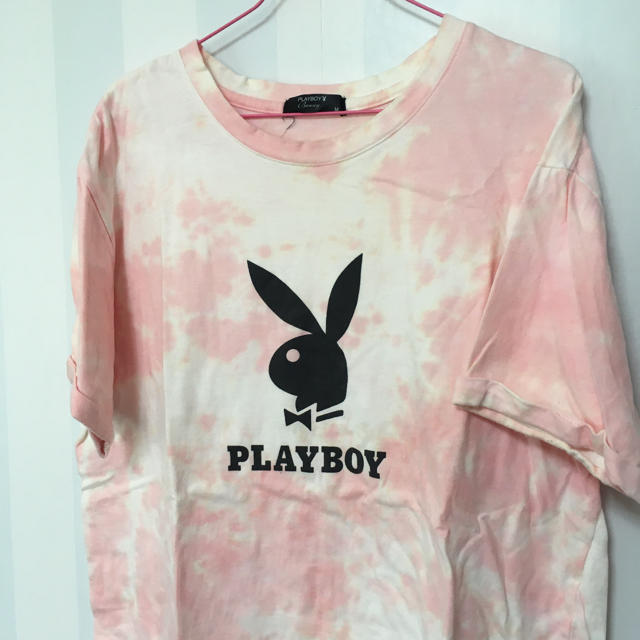 PLAYBOY(プレイボーイ)のTシャツ　PLAY BOY プレイボーイ ◆フォロー割 メンズのトップス(Tシャツ/カットソー(半袖/袖なし))の商品写真