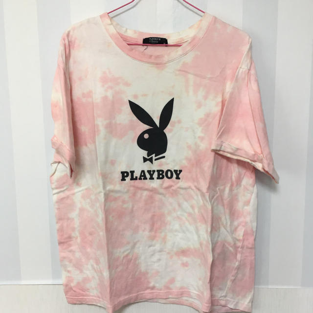 PLAYBOY(プレイボーイ)のTシャツ　PLAY BOY プレイボーイ ◆フォロー割 メンズのトップス(Tシャツ/カットソー(半袖/袖なし))の商品写真