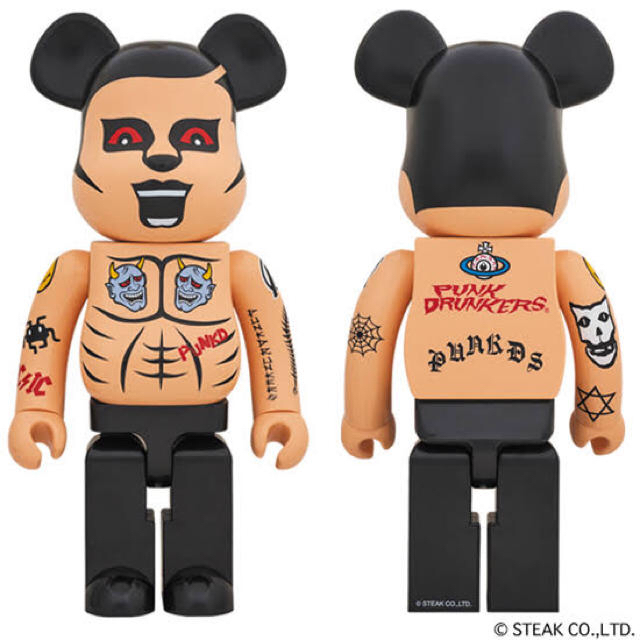 be@rbrick medicom toy plus PUNK DRUKERS