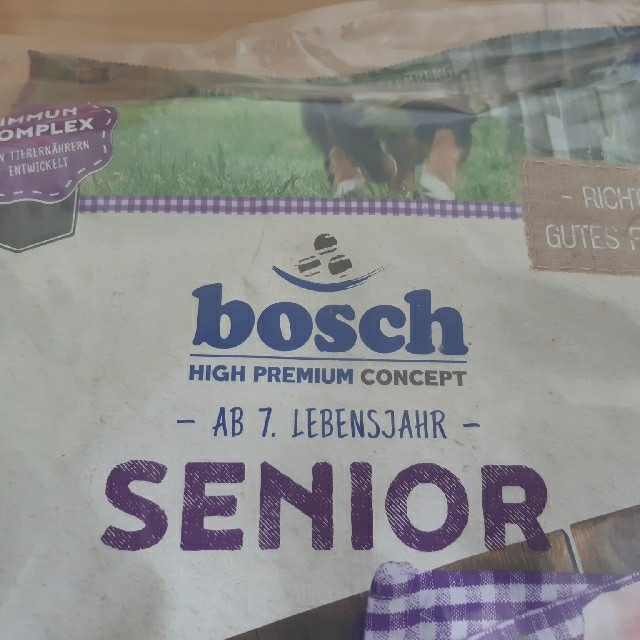 BOSCH(ボッシュ)のbosch  SENIOR  2.5kg その他のペット用品(ペットフード)の商品写真