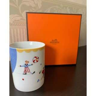 エルメス(Hermes)のHERMES サーカス　ピエロ　マグカップ(グラス/カップ)