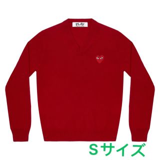 コムデギャルソン(COMME des GARCONS)のCOMME des GARCONSレディース ハートV ネック ニット セーター(ニット/セーター)