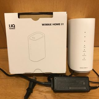 エヌイーシー(NEC)のUQ WiMAX HOME01(PC周辺機器)