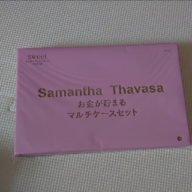 Samantha Thavasa(サマンサタバサ)の【付録のみ】未開封スイート9月号付録サマンサタバサバインダーポーチセット レディースのファッション小物(ポーチ)の商品写真