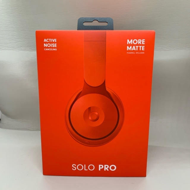 Beats by Dr Dre(ビーツバイドクタードレ)のBeats by Dr Dre SOLO PRO RED/レッド スマホ/家電/カメラのオーディオ機器(ヘッドフォン/イヤフォン)の商品写真