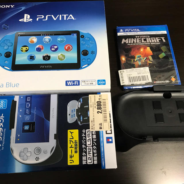 美品】PlayStation Vita PCH-2000ZA23 アクアブルー 美品】PlayStation Vita PCH-2000ZA23 アクアブルー