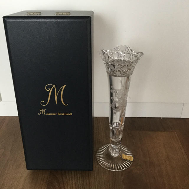 Meissen Crystal - マイセンクリスタル マイセンフラワー 花瓶