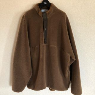 コモリ(COMOLI)のGRAPHPAPER 18aw ウールボア ハイネック プルオーバー(ブルゾン)