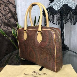 未使用品 ETRO ブリーフケース ペーズリー エトロ ビジネスバッグ