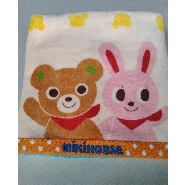 mikihouse(ミキハウス)のクレア様専用✴️MIKE HOUSE✨フェイスタオル🎵ミキハウス インテリア/住まい/日用品の日用品/生活雑貨/旅行(タオル/バス用品)の商品写真