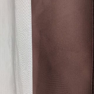 ムジルシリョウヒン(MUJI (無印良品))のカーテン無印 100×178　ブラウン(カーテン)