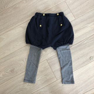 プチバトー(PETIT BATEAU)のCOROCORORIN様お取り置き＊プチバトー＊レギンス付きパンツ(パンツ/スパッツ)