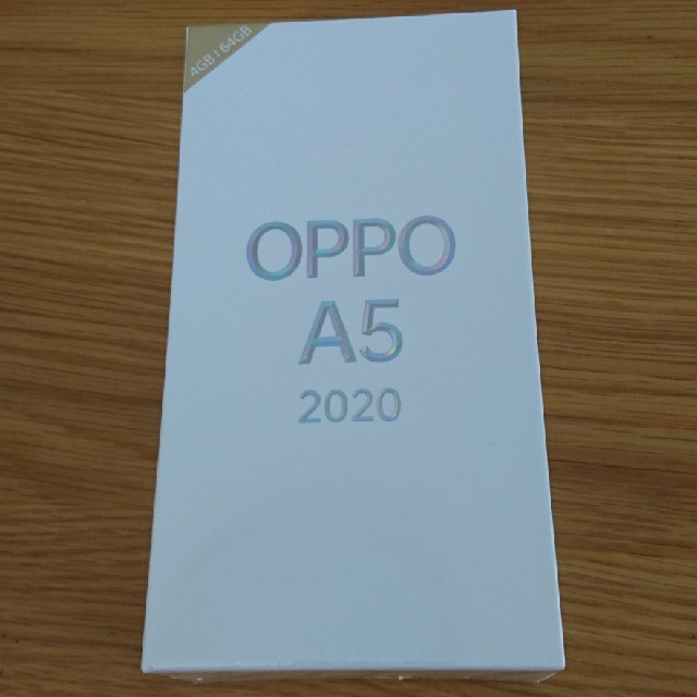 スマートフォン/携帯電話【未開封 新品】OPPO A5 2020 simフリー スマホ 本体