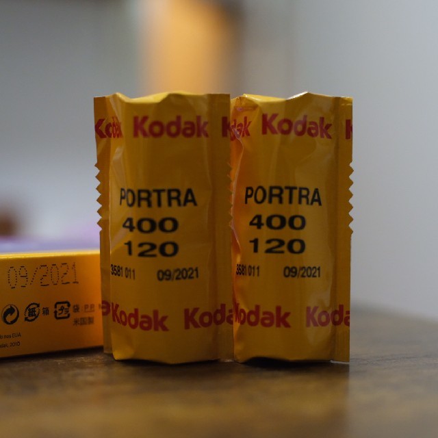 富士フイルム(フジフイルム)のKodak Portra 400+160 Fujifilm Provia 100 スマホ/家電/カメラのカメラ(フィルムカメラ)の商品写真