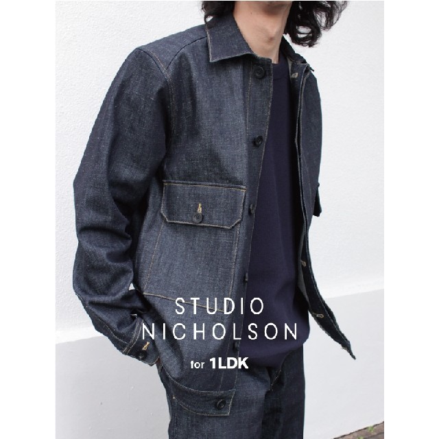 STUDIO NICHOLSON 20ss 1ldk別注 デニムジャケット - Gジャン/デニム ...