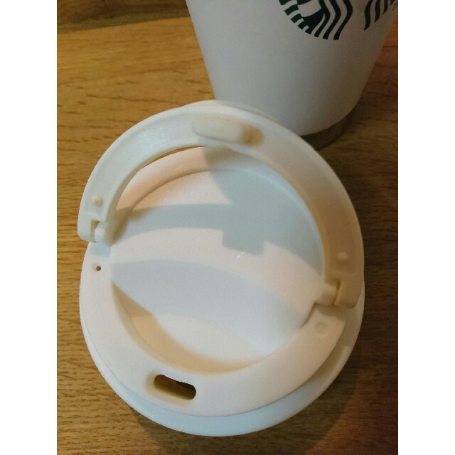 Starbucks Coffee(スターバックスコーヒー)の★スターバックス★ToGoロゴタンブラーマットホワイト 350ml インテリア/住まい/日用品のキッチン/食器(タンブラー)の商品写真