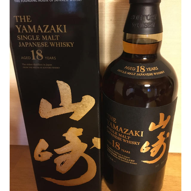 山崎18年　1本酒