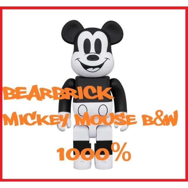安い MEDICOM TOY - BE@RBRICK MICKEY MOUSE B&W 2020 1000% ベア