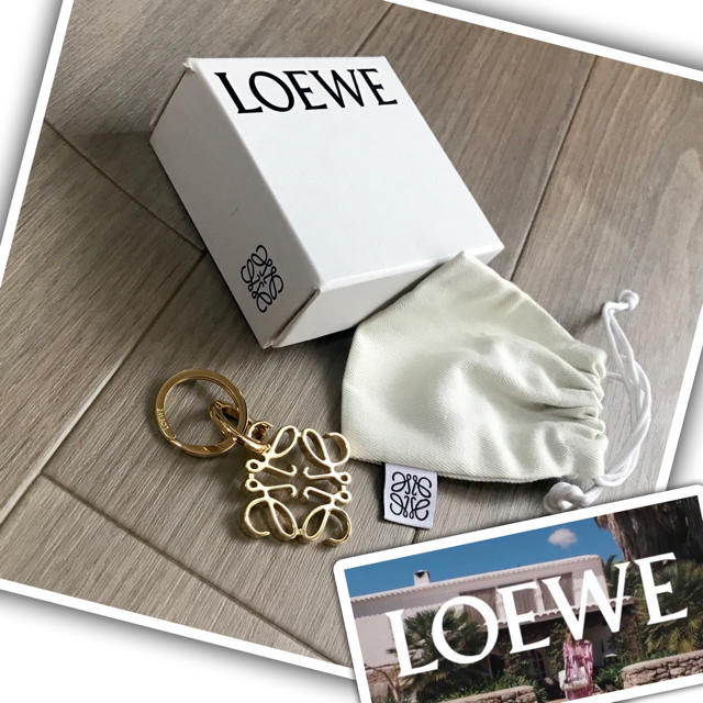 未使用】LOEWE キーリング/キーホルダー チャーム-
