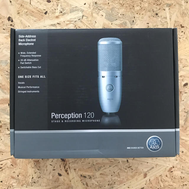 AKG perception 120 コンデンサーマイクの通販 by K田村｜ラクマ