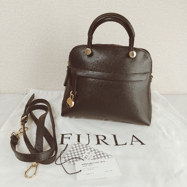 FURLA    パイパーS　ブラック