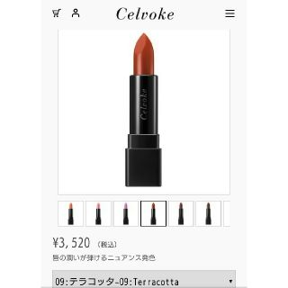 Celvoke ディグニファイド リップス 09 テラコッタ(口紅)