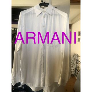 エンポリオアルマーニ(Emporio Armani)のemporio armani 白シャツ(シャツ)