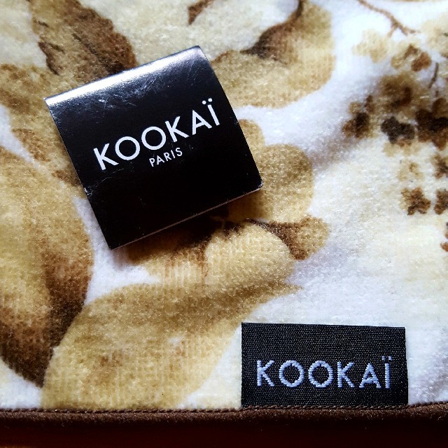 KOOKAI(クーカイ)のKOOKAI タオルハンカチ  未使用タグ付き レディースのファッション小物(ハンカチ)の商品写真