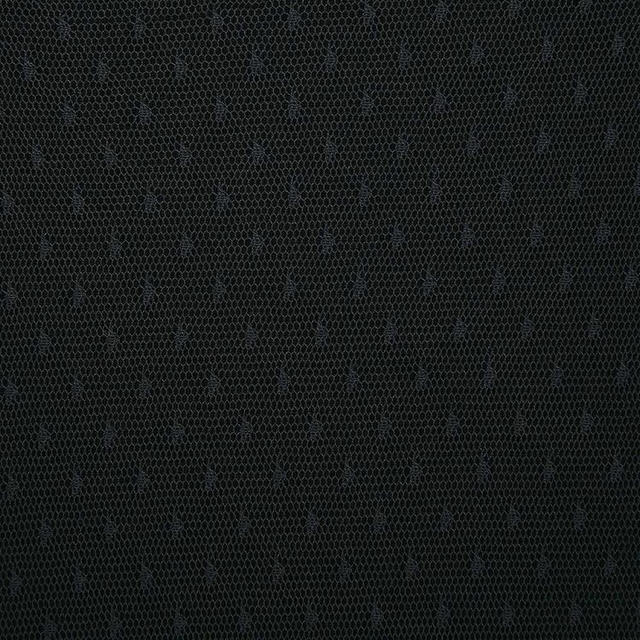 GU(ジーユー)の(462) ドットレース 花柄刺繍 五分袖 カットソー Mサイズ レディースのトップス(カットソー(半袖/袖なし))の商品写真