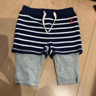 ベビーギャップ(babyGAP)のbabygap 6m-12m  ショートパンツ　重ね着風(パンツ)