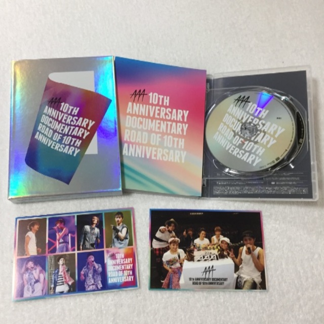 AAA 10th ANNIVERSARY 初回盤DVD
