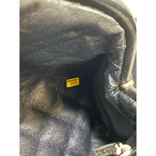 新品入荷 CHANEL - CHANEL美品レア♡ ラムスキンマトラッセがま口