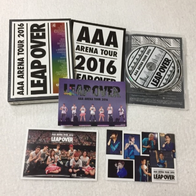 AAA LEAP OVER 初回生産限定盤DVD